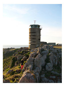 Old german tower, Corbiere Point, Jersey