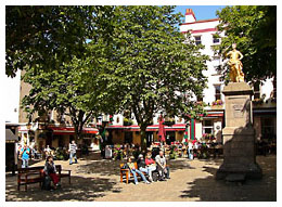 Royal Square, St. Helier, Jersey  - tags: Reisebericht, Urlaubsbericht, Jersey, Kanalinseln, St. Helier, Reisetagebuch