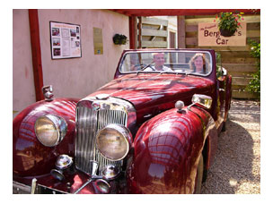 Triumph Roadster used by Bergerac, Jersey